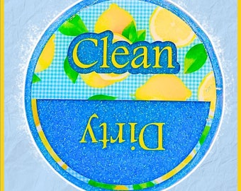 Clean Dirty Dishwasher Magnet