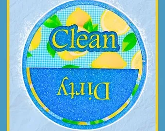Clean Dirty Dishwasher Magnet