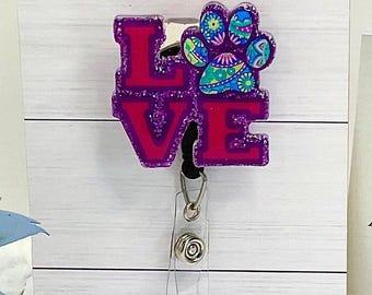 Cat Badge Reel