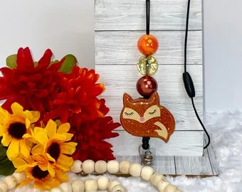 Sleeping Fox Lanyard