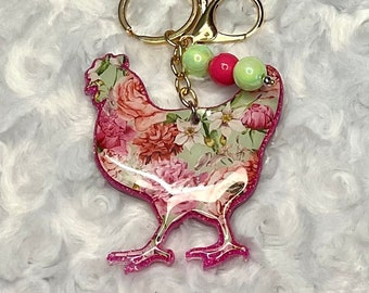 Chicken Keychain