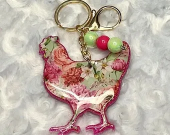 Chicken Keychain
