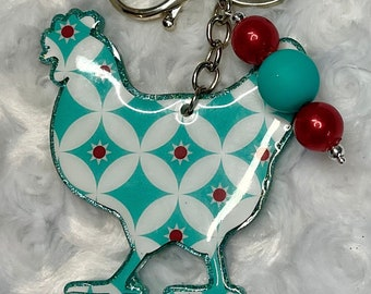 Chicken Keychain