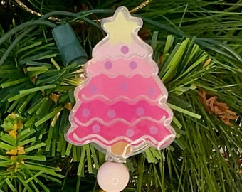 Christmas Tree Badge Reel