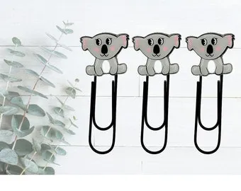 Koala Jumbo Paperclip Bookmark