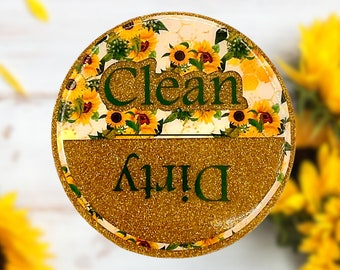 Dishwasher Magnet Clean Dirty
