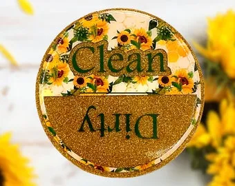 Dishwasher Magnet Clean Dirty