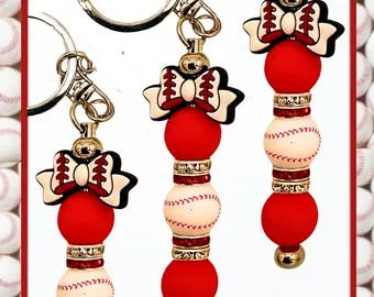 Baseball Key Chain