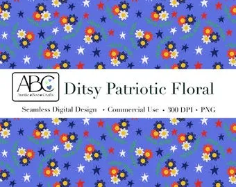 Patriotic Digital Paper