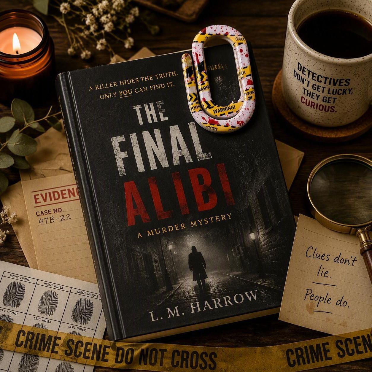 Crime Scene Paperclip