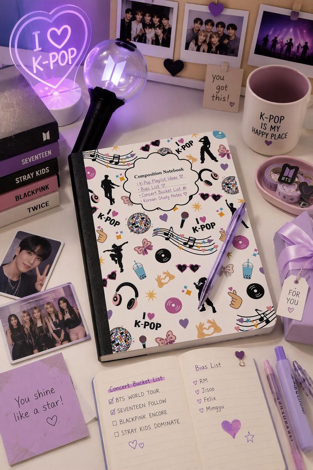 K-Pop Composition Notebook