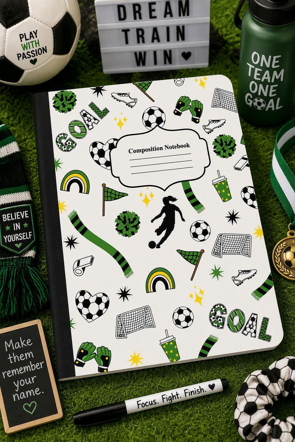Soccer Composition Notebook