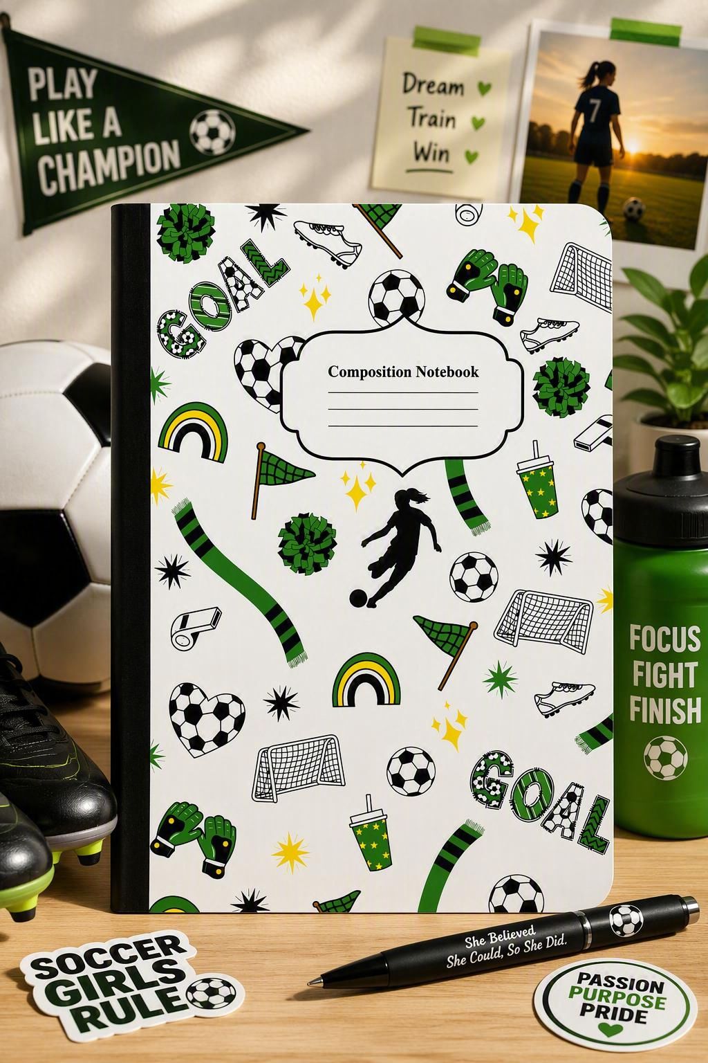 Soccer Composition Notebook